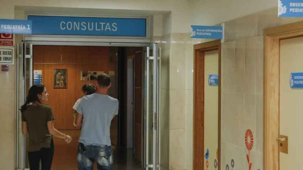 El servicio de pediatría de un hospital