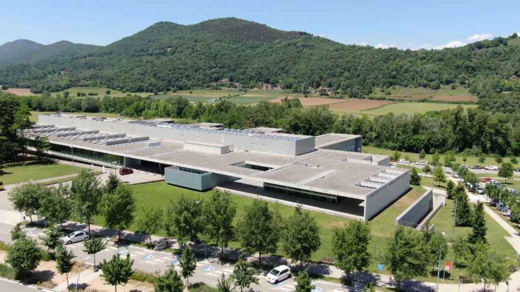 Imagen aérea del Hospital Comarcal de Olot