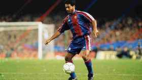 Romario, en su época como jugador del Barça