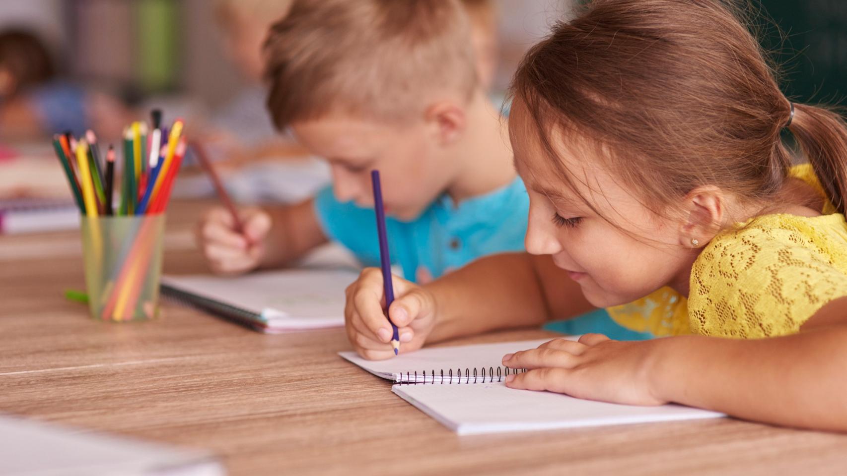 Niños en el cole