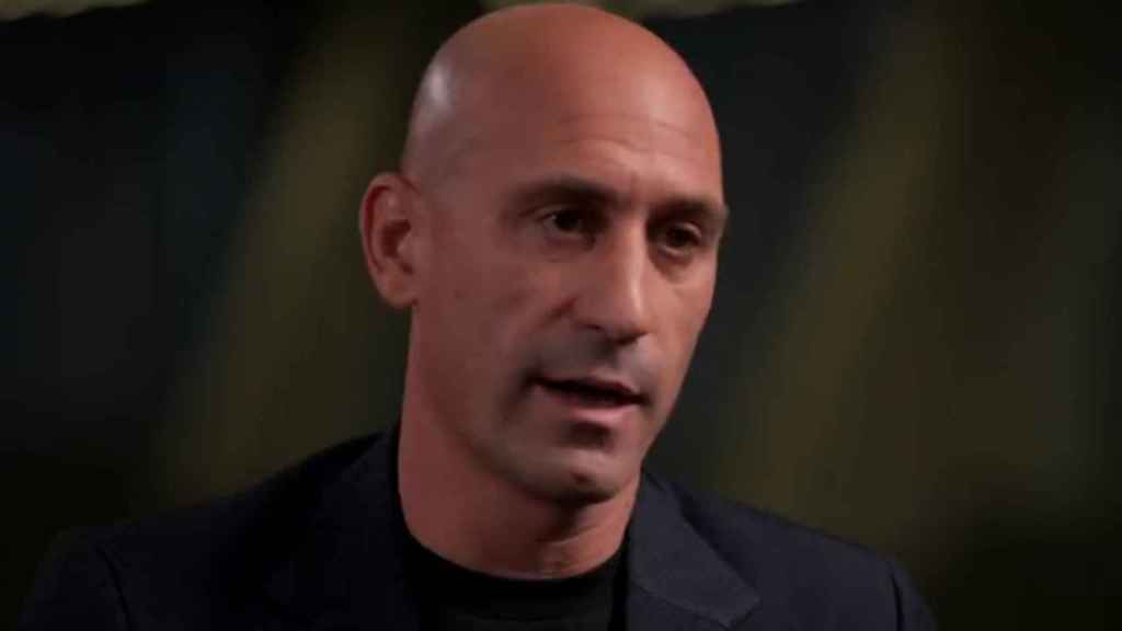 Luis Rubiales, entrevistado en el programa de Piers Morgan