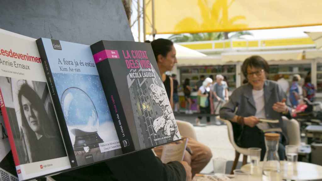 Una de las actividades de la 40 edición de la Setmana del Llibre en Catalá, en 2022