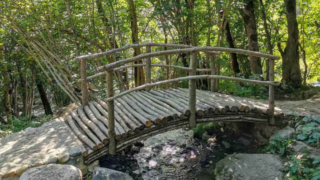 Puente de madera