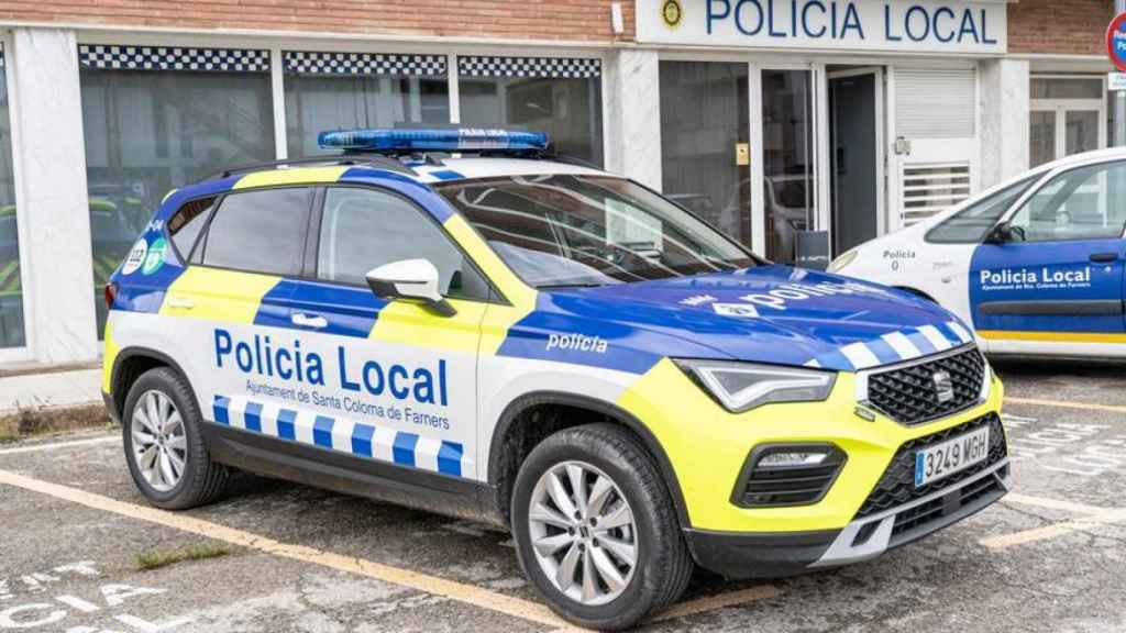 Coche de policía de Santa Coloma de Farners