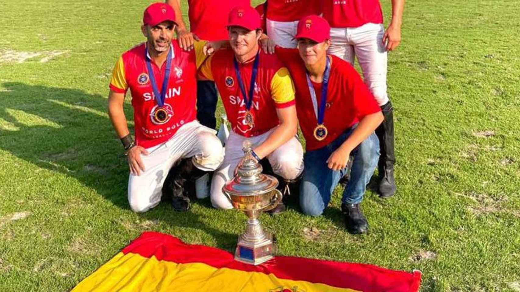 La selección española de polo, campeona de Europa