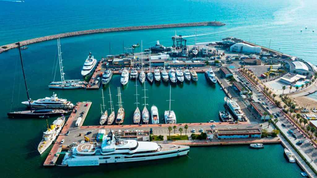 Imagen aérea de la Marina Vilanova