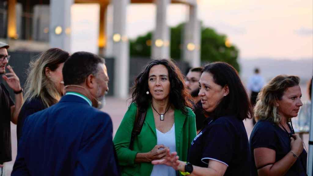 Mònica Roca, presidenta de la Cambra, en el 40 aniversario de Barcelona Turisme