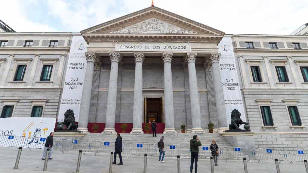 Fachada del Congreso de los Diputados