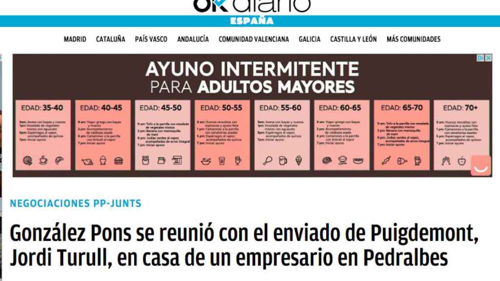 OK Diario, 16 de septiembre de 2023