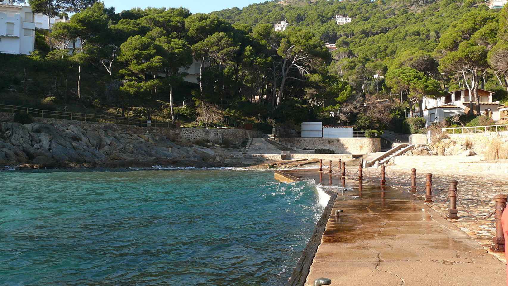 Cala de Aiguafreda de Begur en una imagen de 2011