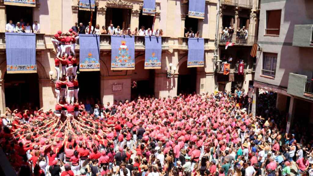 'Castellers' a Valls