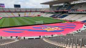 El Estadio Olímpic de Montjuïc, donde ahora juega el FC Barcelona durante una temporada