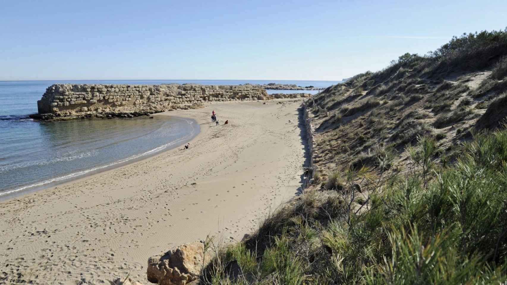 Una playa de la Costa Brava