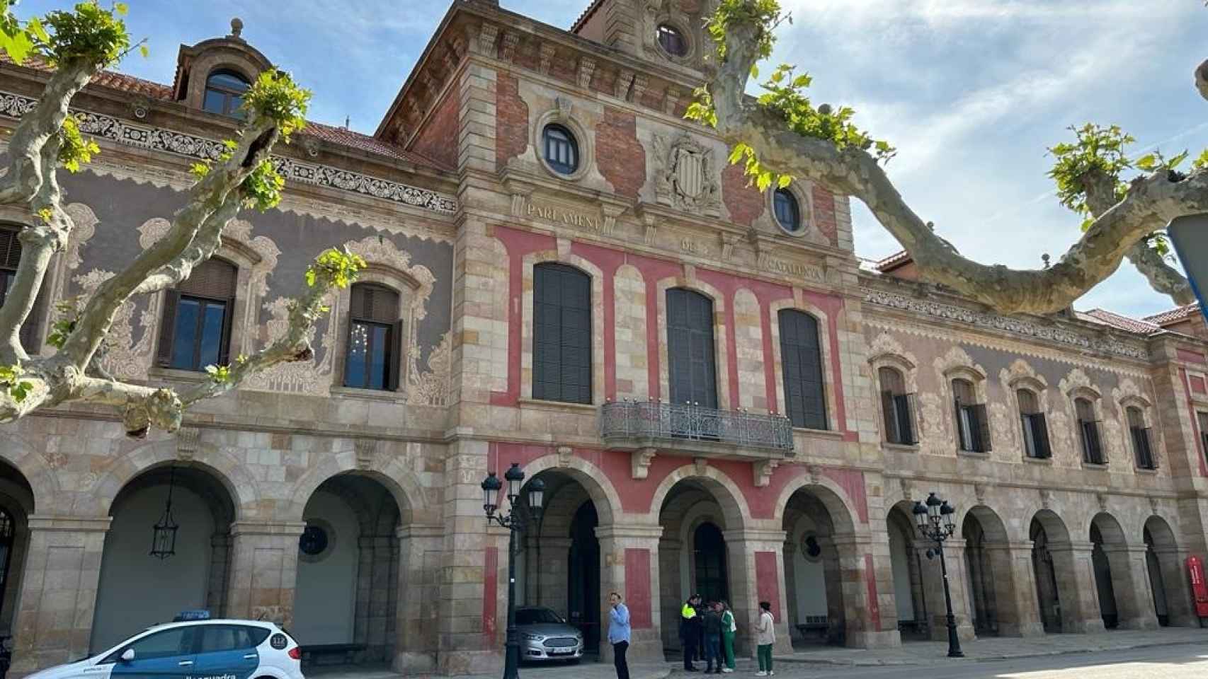 Fachada del Parlament