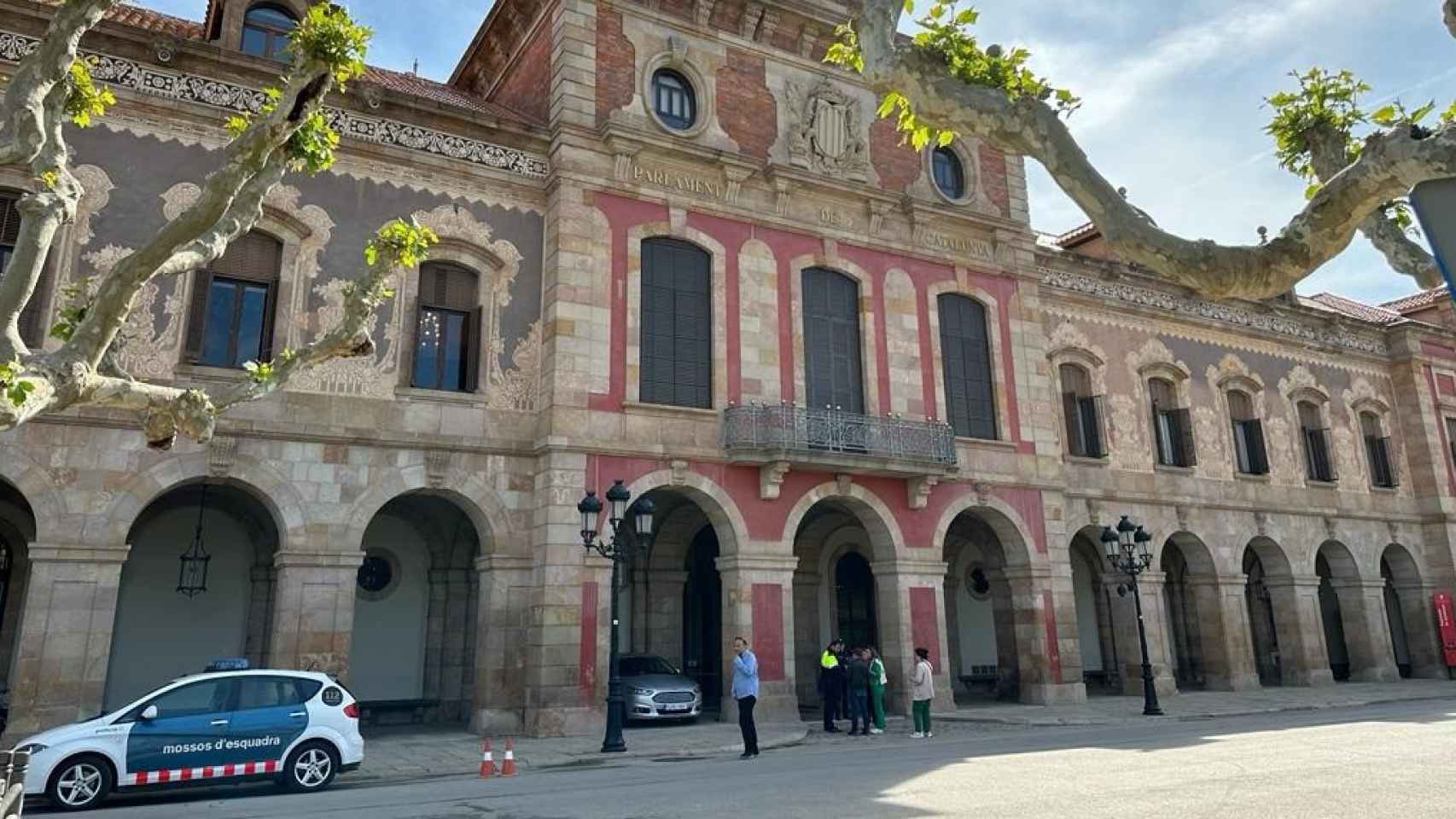 Fachada del Parlament