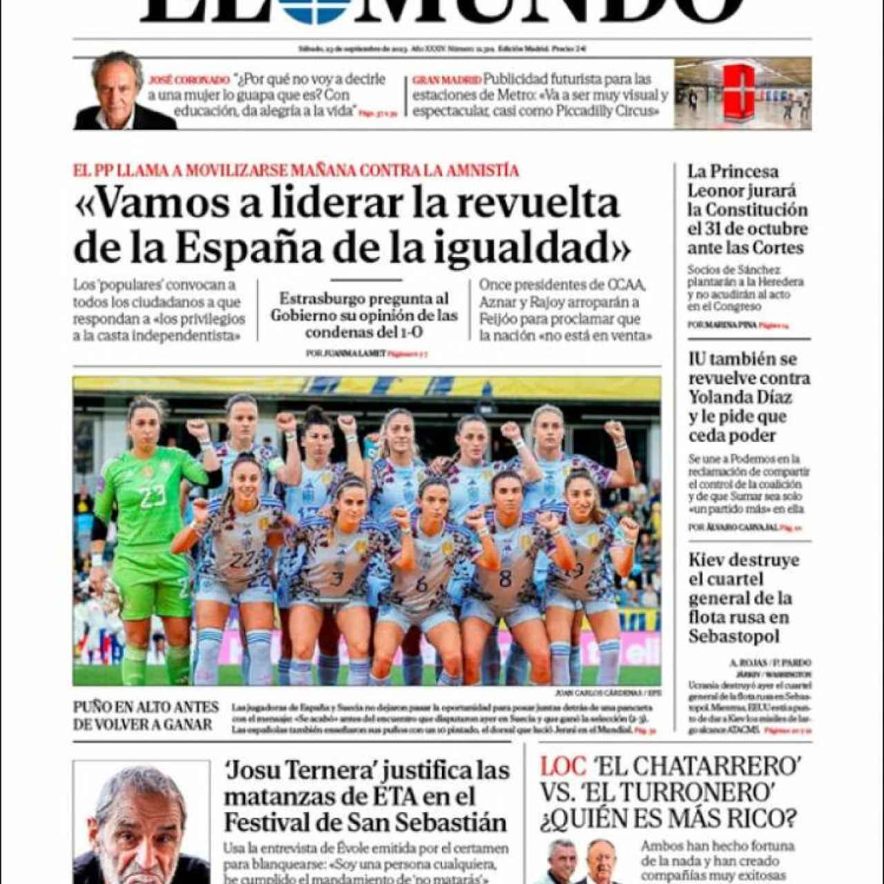 El Mundo 23 septiembre