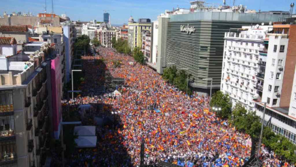 Manifestación del PP en Madrid