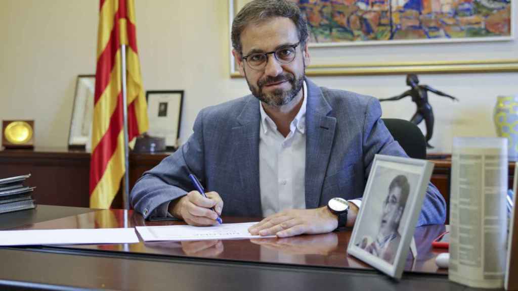 Ignasi Giménez, alcalde de Castellar del Vallès, en una fotografía corporativa