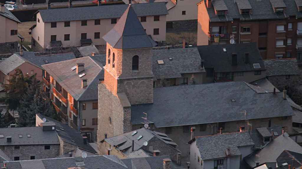 Imagen aérea de Alp