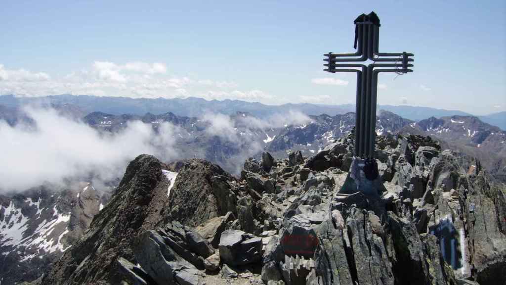 La cima de la Pica d'Estats