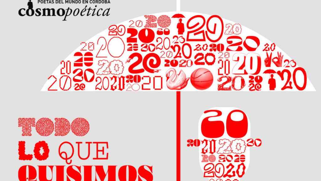 Cartel del Festival Cosmopoética de Córdoba de 2020