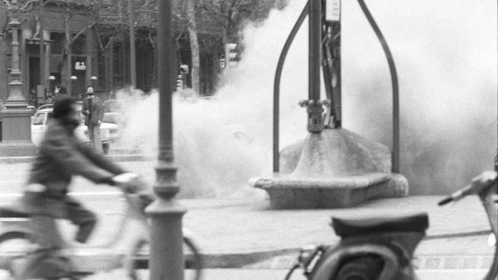 Manifestacion convocada por La Asamblea de Cataluña por la libertad, la amnistia y el estatuto de autonomia, Barcelona 1976