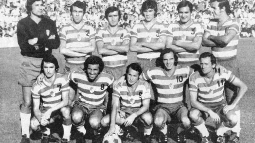 Alineación del Granada en los años 70