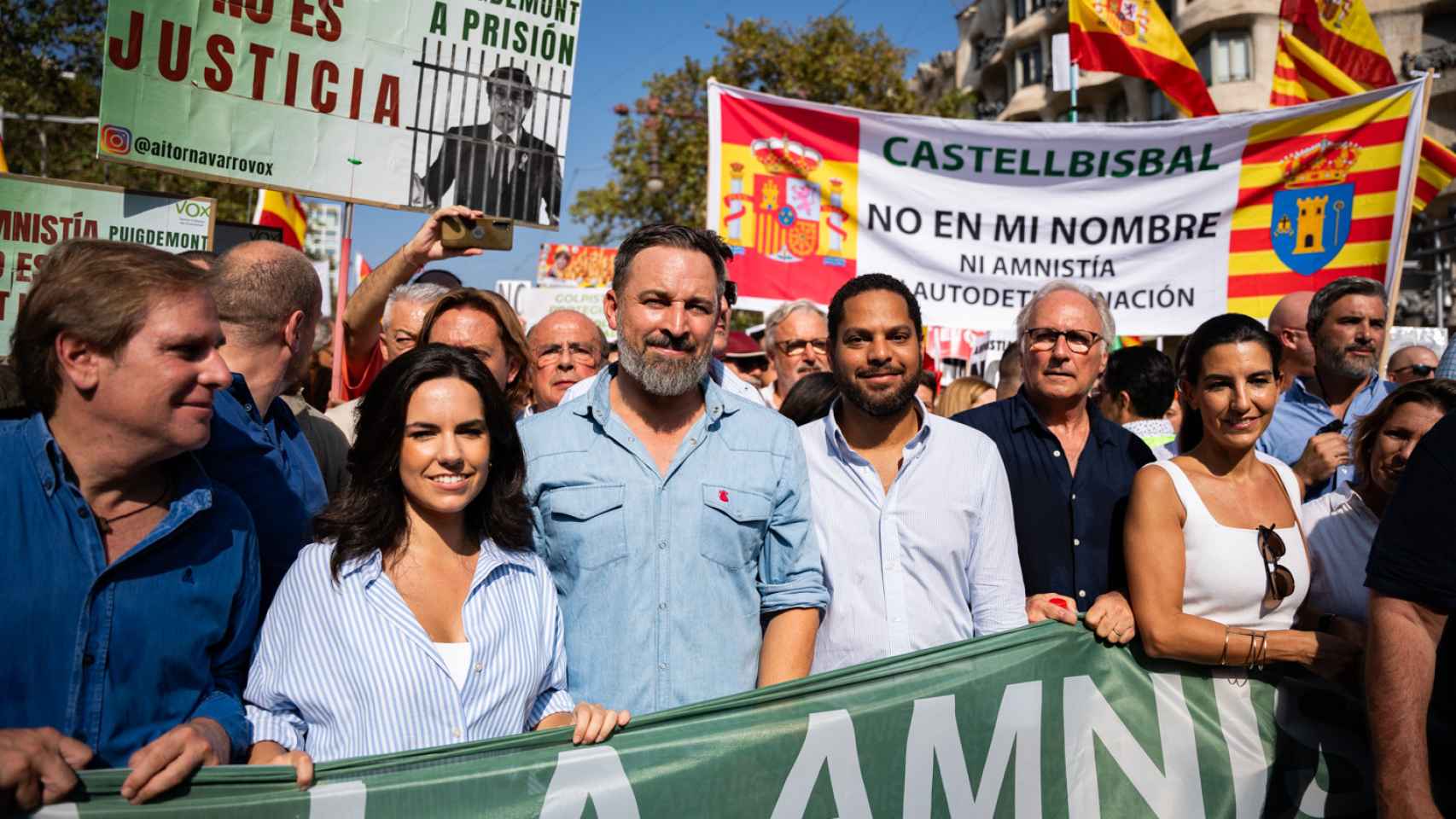 Manifestación 8 de Octubre en contra de la Amnistía