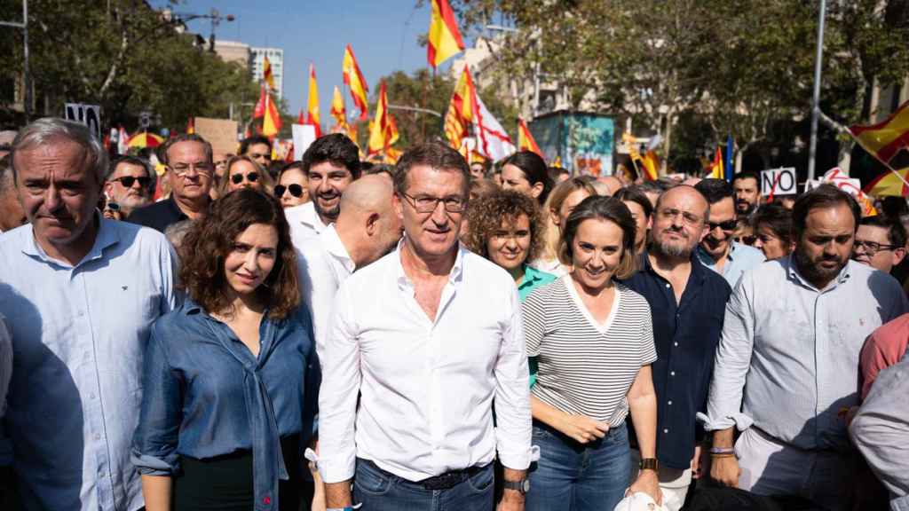 Manifestación 8 de Octubre en contra de la Amnistía