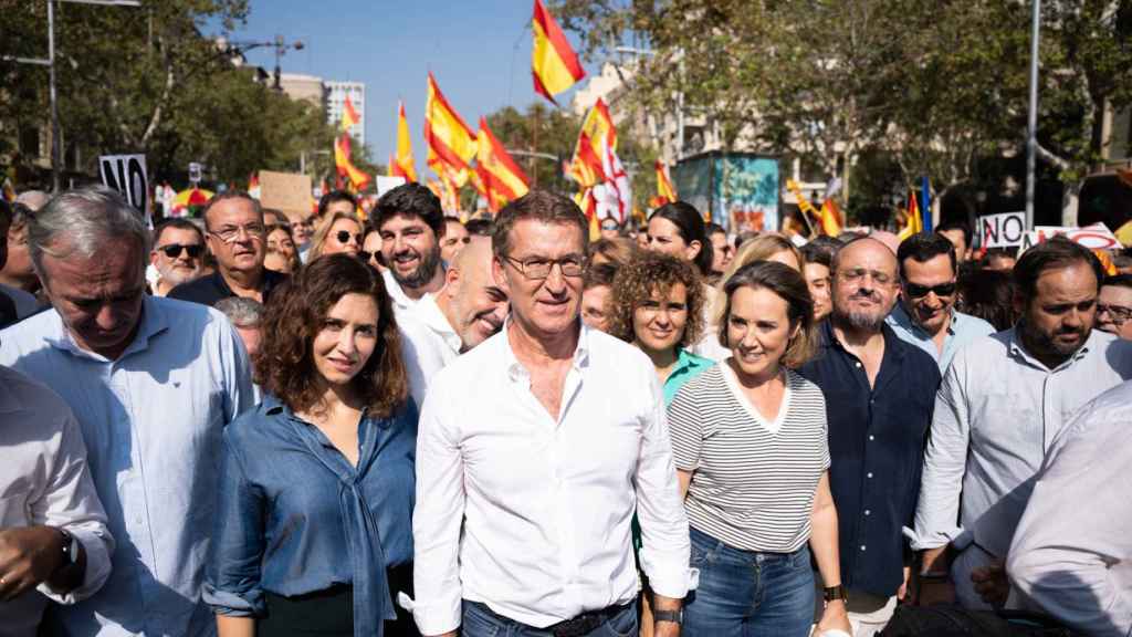 Manifestación 8 de Octubre en contra de la Amnistía