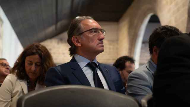 El exconsejero de Economía, Jaume Giró, en el pleno de constitución de la Cámara de Comercio de Barcelona
