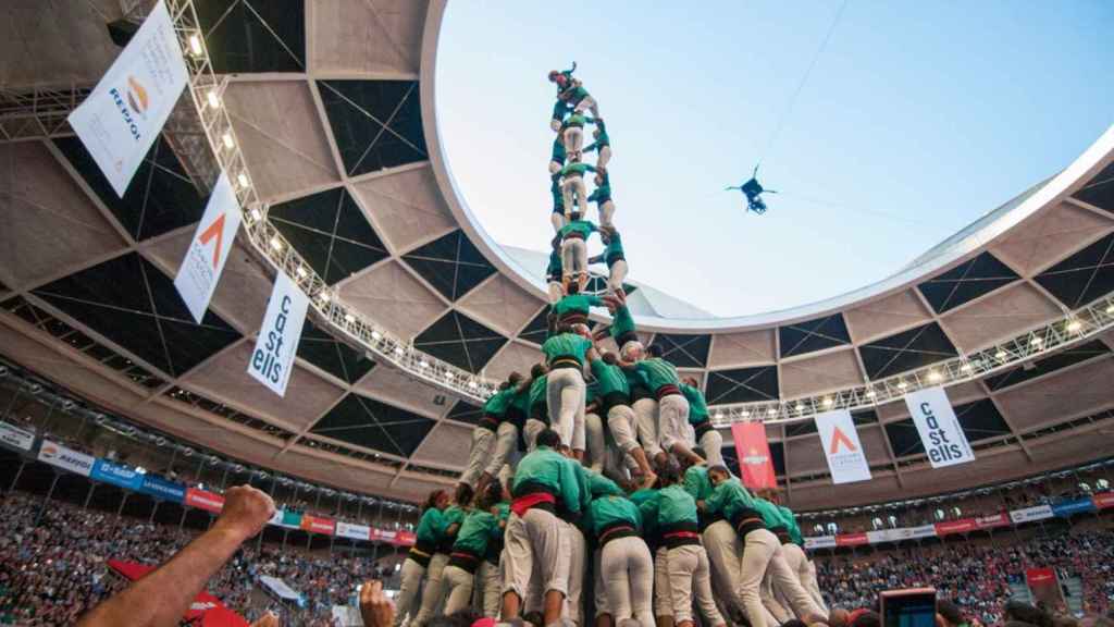 Los 'castellers' de Vilafranca