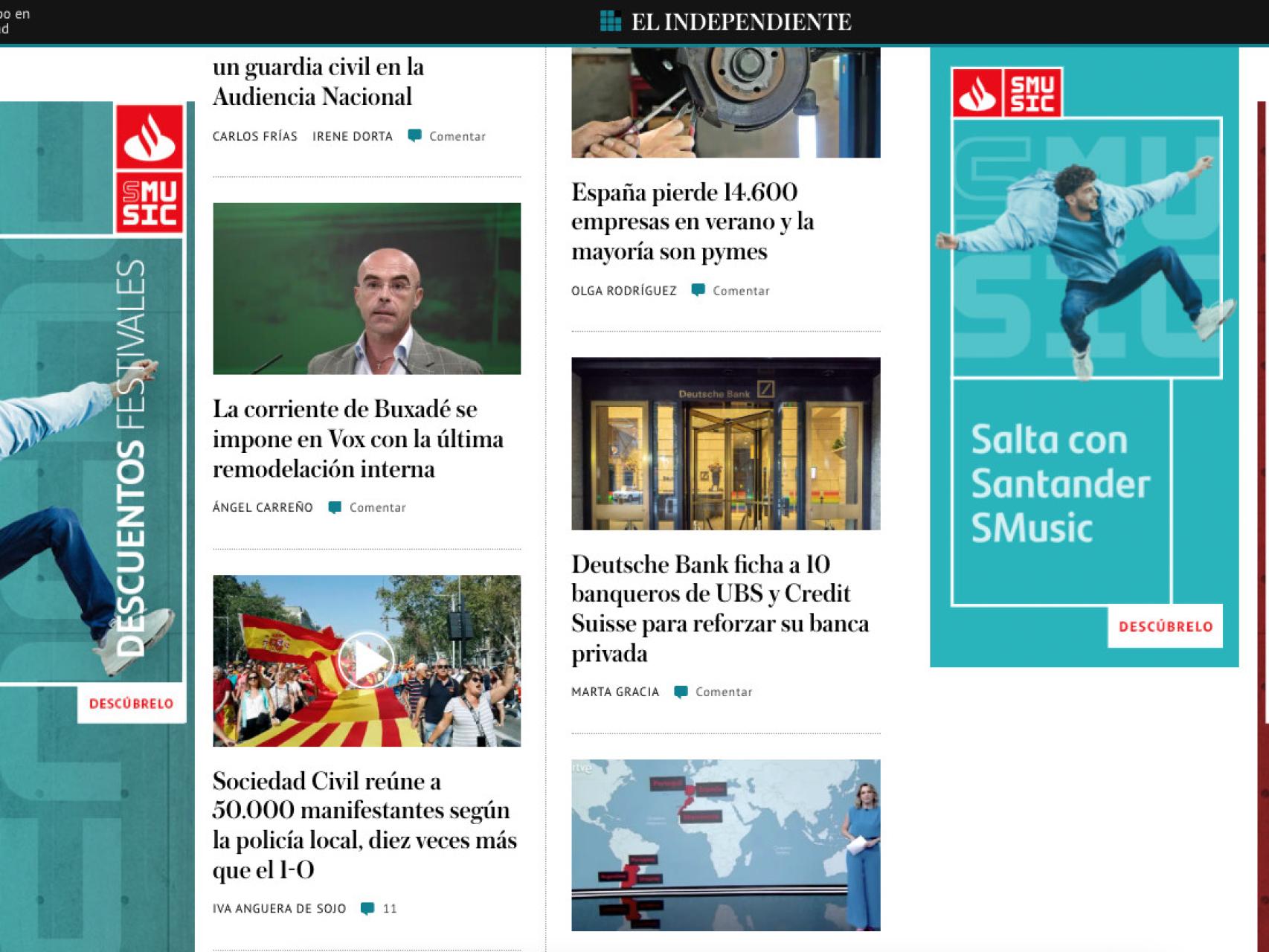 Portada de 'El Independiente' de 9 de octubre de 2023