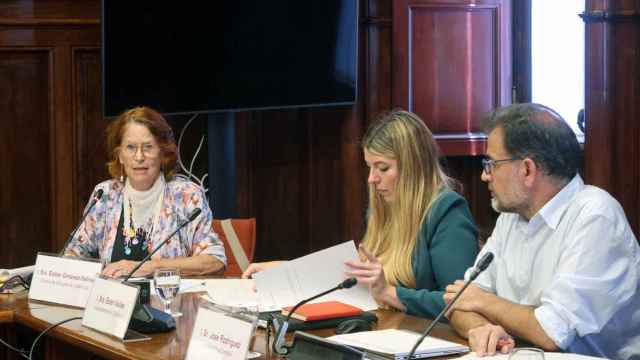 La síndica de Greuges, Esther Giménez-Salinas, en comisión parlamentaria