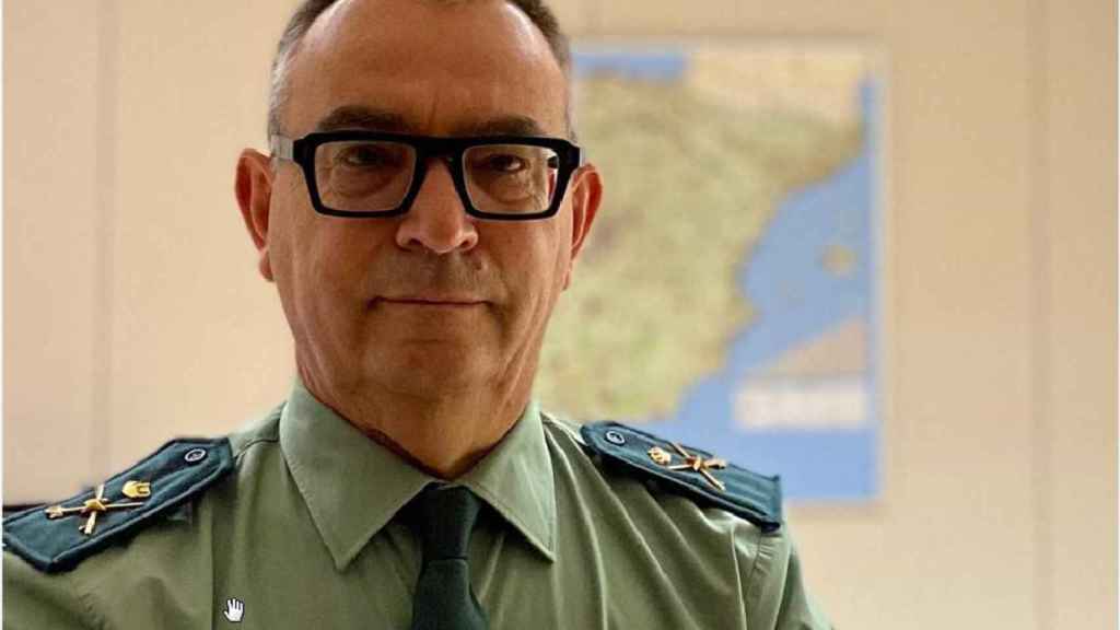 El general José Luis Tovar, jefe de la Guardia Civil en Cataluña