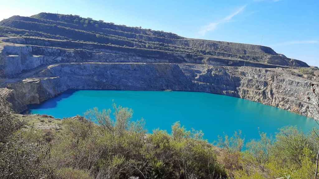 Vista de la mina de Aznalcóllar / EP