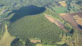 El volcán de la Crosa