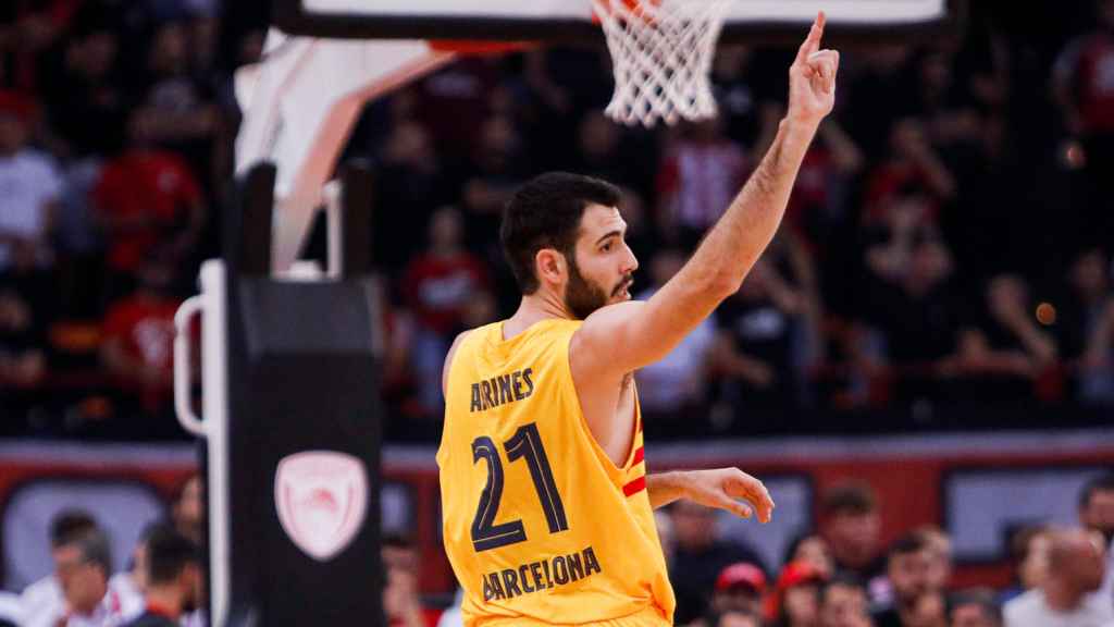 Abrines, uno de los líderes del Barça de basket contra el Olympiacos