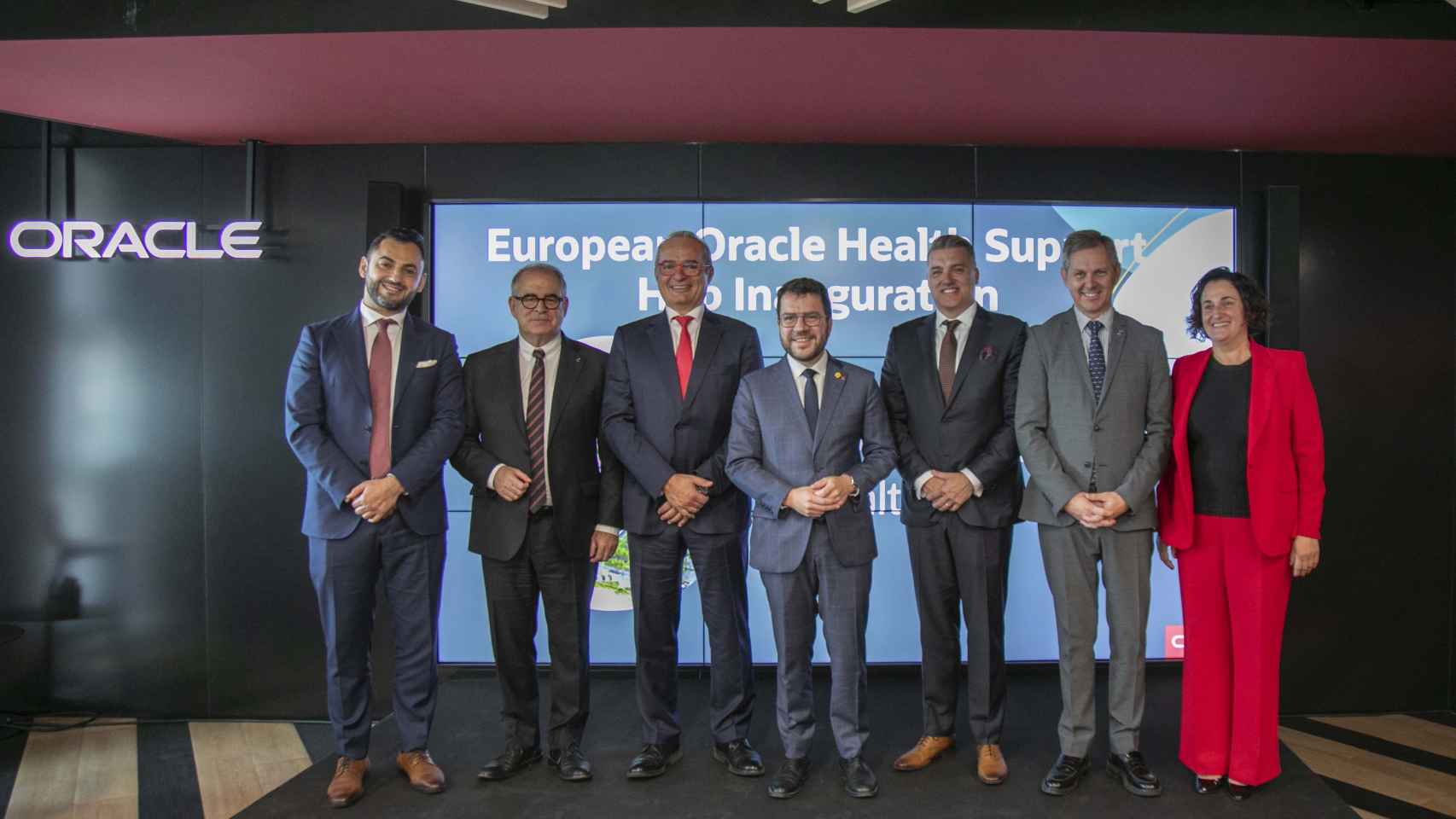 Acto inaugural del European Health Support Hub en Barcelona