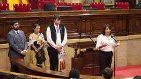 Visita de hereus i pubilles en el Parlament