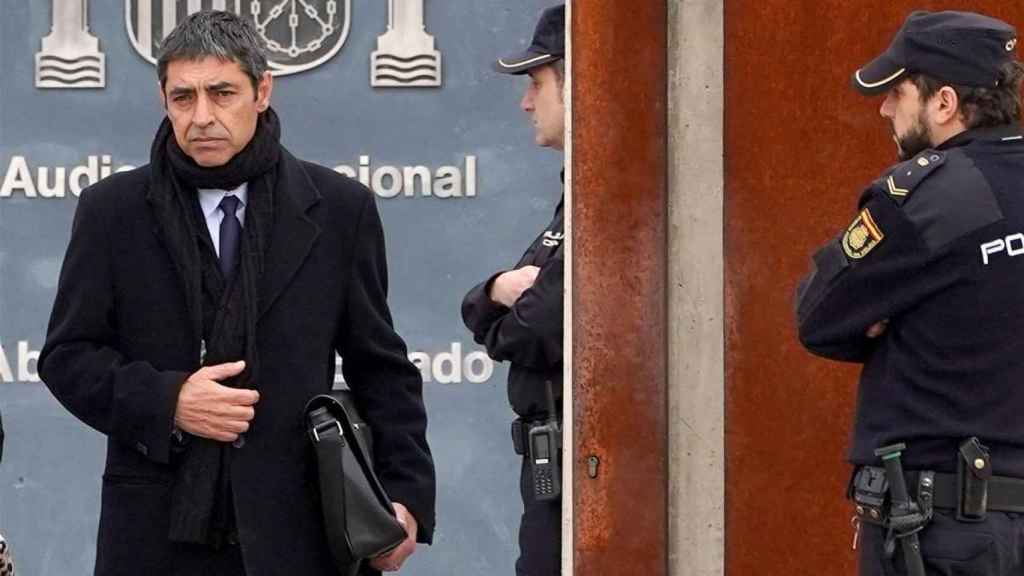 El mayor de Mossos d'Esquadra, Josep Lluís Trapero, en su juicio en la Audiencia Nacional