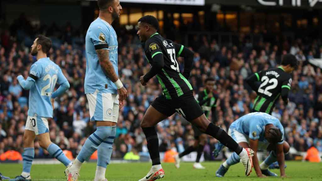 Ansu Fati, tras marcar al Manchester City