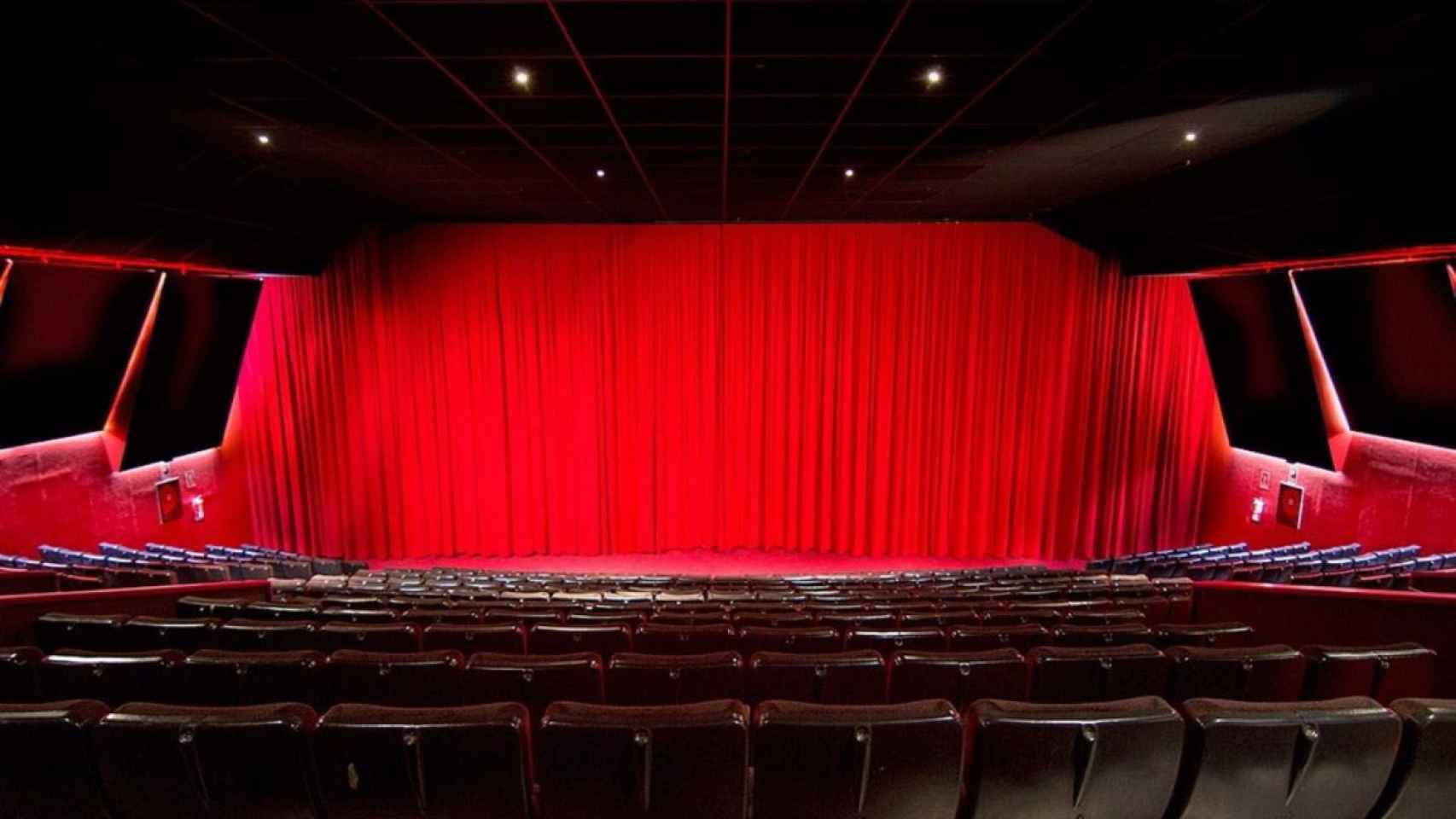 Una sala de cine