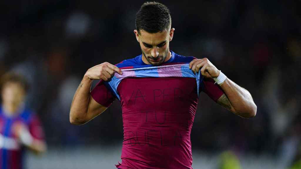 Va por ti, abuela, la emotiva dedicatoria de Ferran Torres en su gol contra el Shakhtar