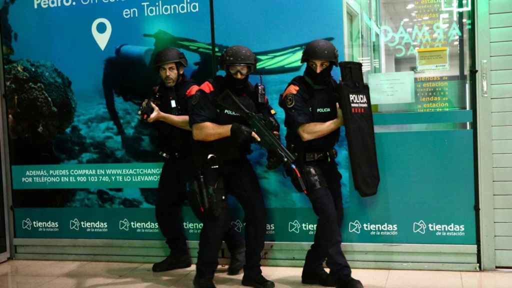 Simulacro Atentado Terrorista en Sants