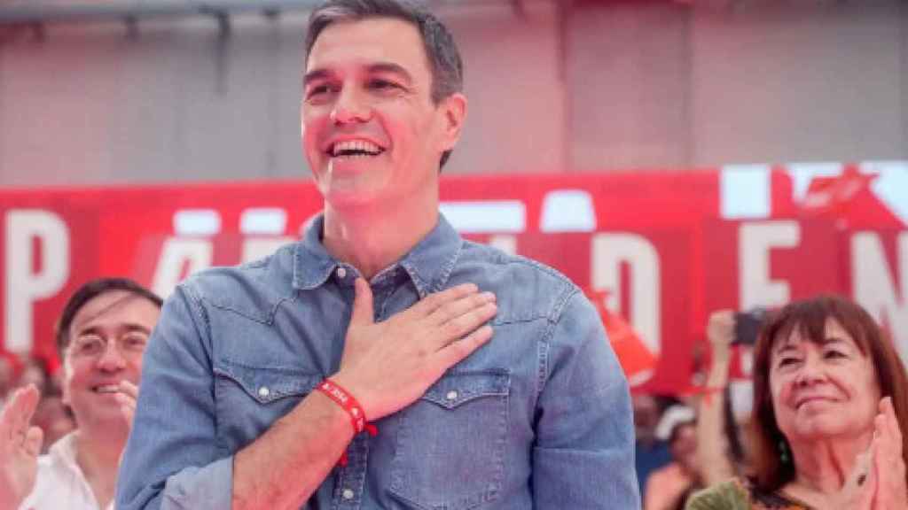 El presidente del Gobierno en funciones, Pedro Sánchez, en el Comité Federal del PSOE