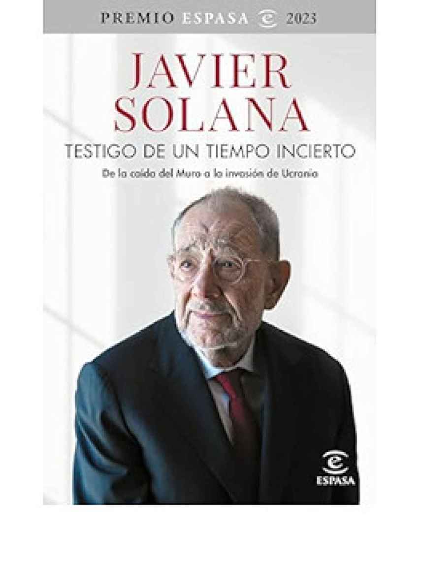 Portada del libro de Javier Solana