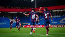 Pau Víctor marca el gol del empate ante el Osasuna Promesas