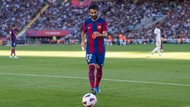 Gundogan en el clásico Barça - Real Madrid