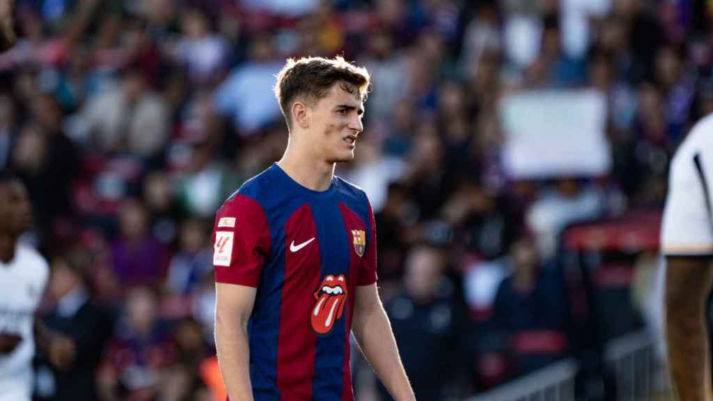 Pablo Gavi en el clásico Barça - Real Madrid